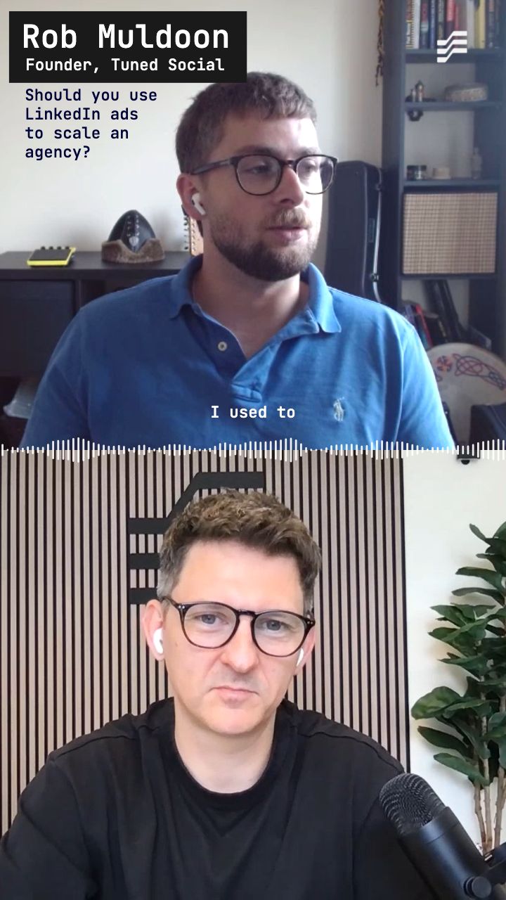 Using LinkedIn Ads to scale an agency doesn't fit video preview