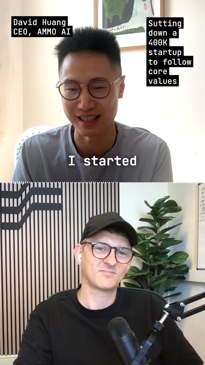 Shutting down a 400K ARR startup to follow core values video preview